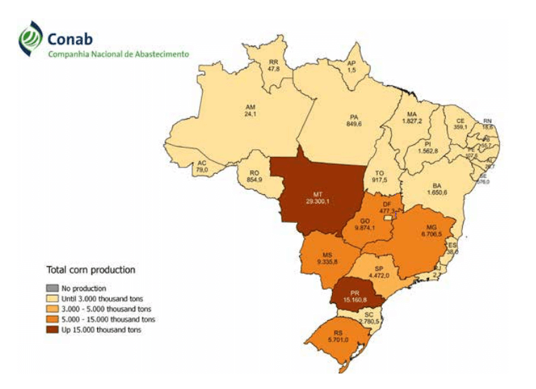 ACOMPANHAMENTO DA SAFRA BRASILEIRA DE GRÃOS | v. 6 - Safra 2018/19, n.6 - Sexto levantamento, março 2019.