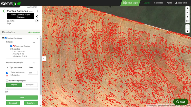 Detecção de Plantas Daninhas no FieldScan.